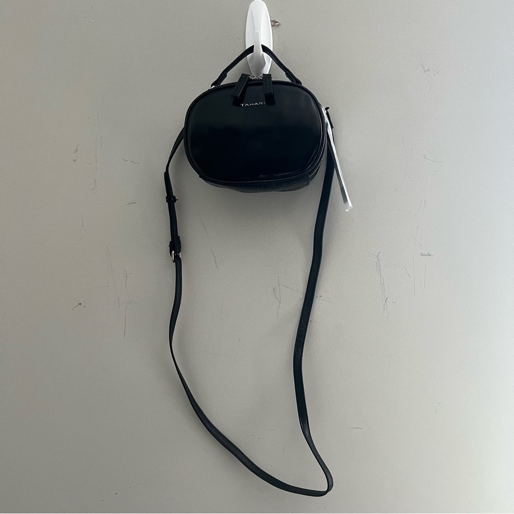 Tahari Laguna Crossbody Handbag in Black